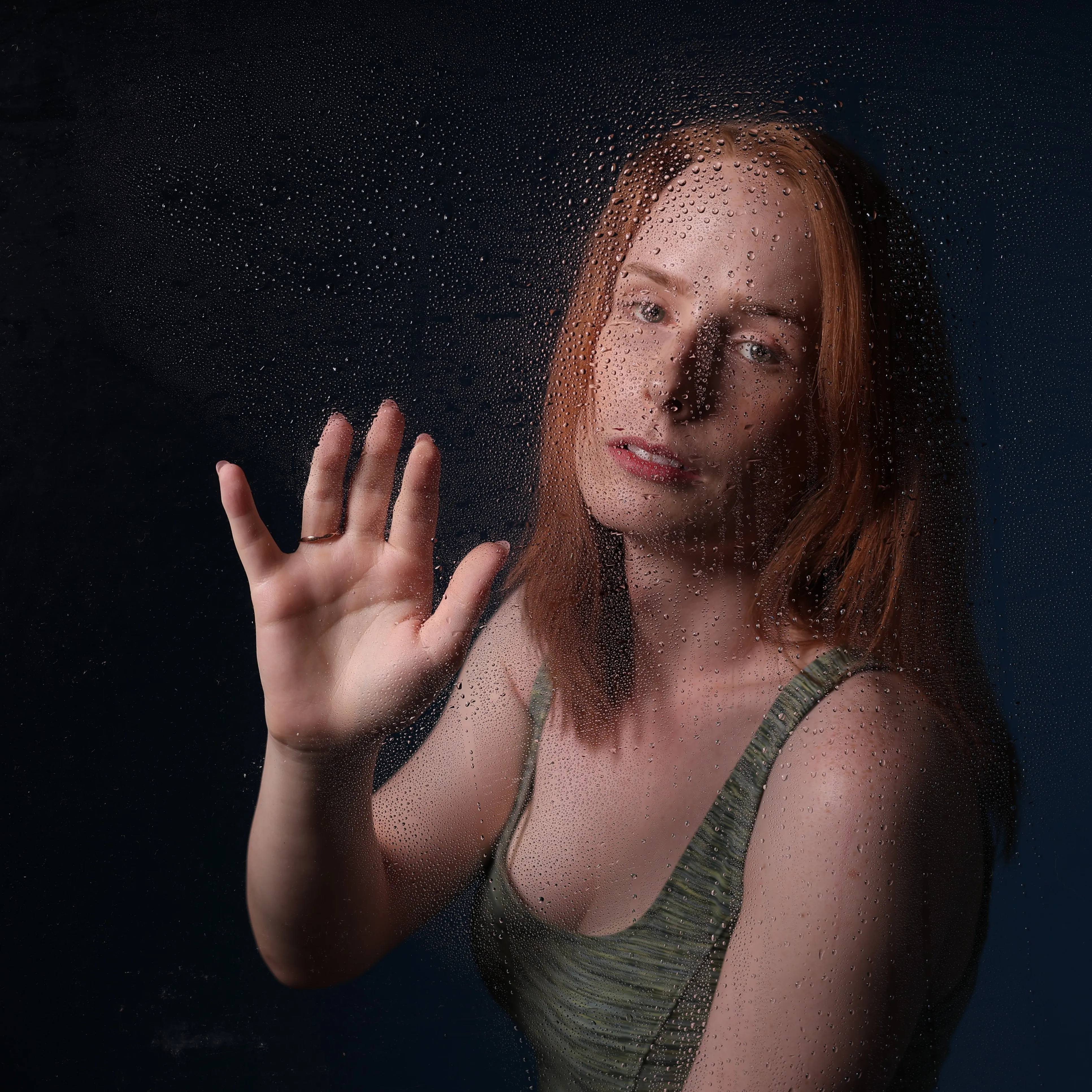 Editorial modelling portfolio image from the Noir Studio demo shoot